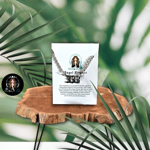 Angel Number Pendant Necklace - Picture 5 of 11